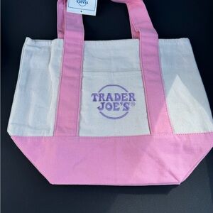NEW Trader Joe’s Mini Pink Tote
